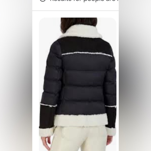 Women’s Tahari Faux Shearling Jacket
Sz XL - Picture 3 of 7